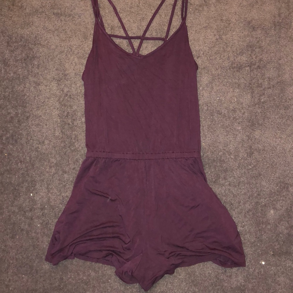 American Eagle Purple Romper